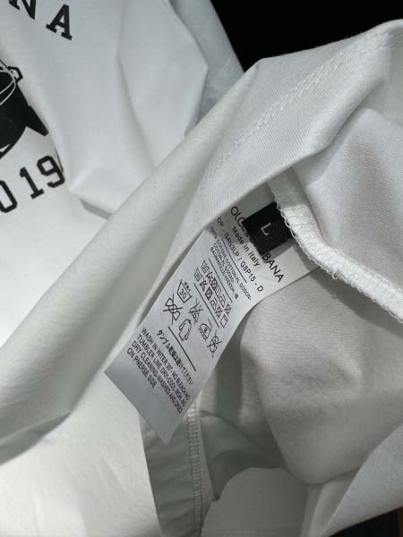 2025年4月25日入荷新作D&G半袖Tシャツ 原版复刻高級品香港の会社超厳選★入手困難/誕生日プレゼント/yinx工場