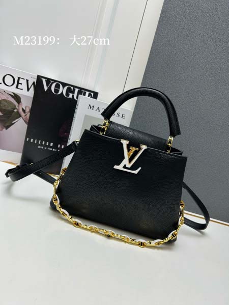 2025年4月27日入荷新作   M23199  Capucines BB  Taurillon   27 x 18 x 9CM   /XX工場