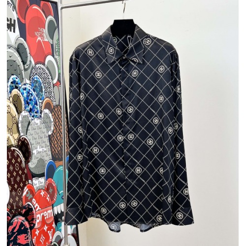 2025年5月1日春夏新品Chanel長袖シャツ 素材100%:シルク