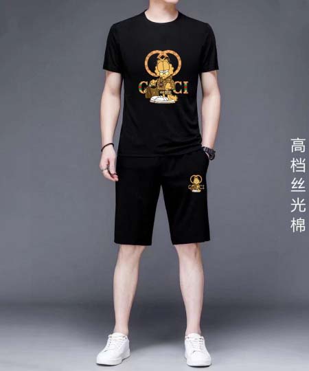 2025年4月2日入荷新作GUCCI夏メンズ 上下セットM-...