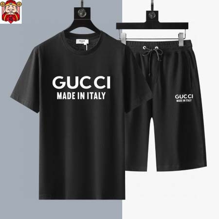 2025年4月2日入荷新作GUCCI夏メンズ 上下セットM-...