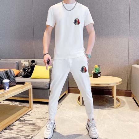 2025年4月2日入荷新作MONCLER夏メンズ 上下セット...