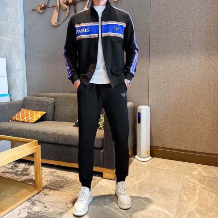 2025年4月2日入荷新作PRADA春秋メンズ 上下セットM...