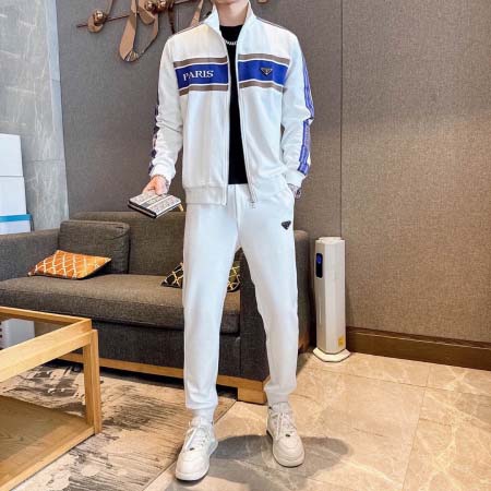 2025年4月2日入荷新作PRADA春秋メンズ 上下セットM...