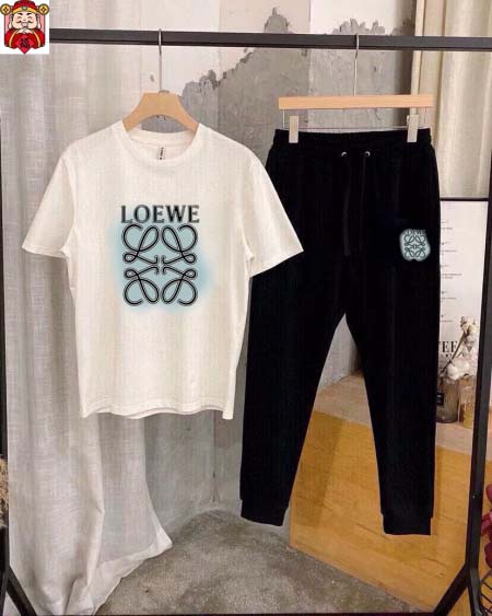 2025年4月2日入荷新作LOEWE夏メンズ 上下セットM-...