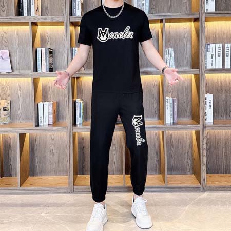 2025年4月2日入荷新作MONCLER夏メンズ 上下セット...