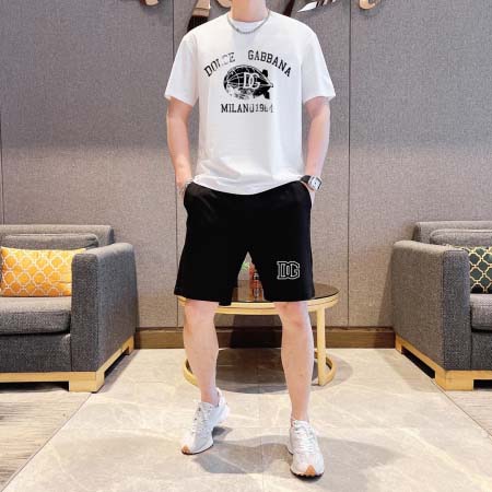 2025年4月2日入荷新作D&G夏メンズ 上下セットM-5X...