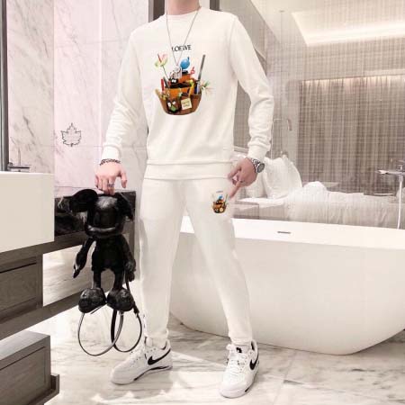 2025年4月2日入荷新作LOEWE夏メンズ 上下セットM-...