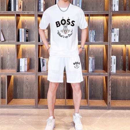 2025年4月2日入荷新作BOSS夏メンズ 上下セットM-5...