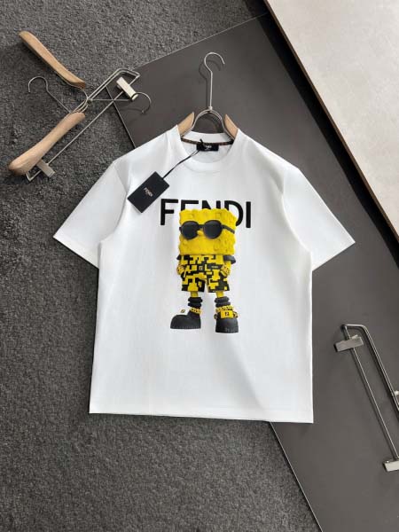 2025年4月3日入荷新作Fendi半袖 Tシャツ高級品/L...