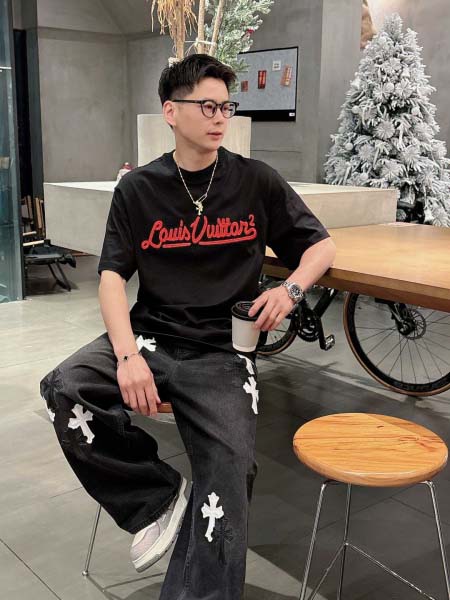 2025年4月4日入荷新作Louis Vuitton半袖 T...