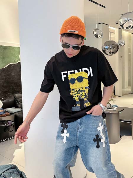 2025年4月6日入荷新作Fendi半袖 Tシャツ高級品/L...