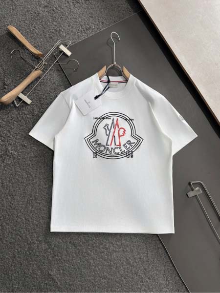 2025年4月6日入荷新作Moncler半袖 Tシャツ高級品...
