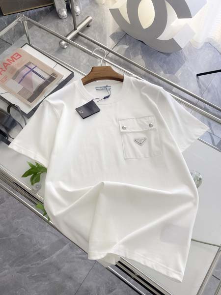 2025年4月8日入荷新作Prada半袖 Tシャツ高級品/L...