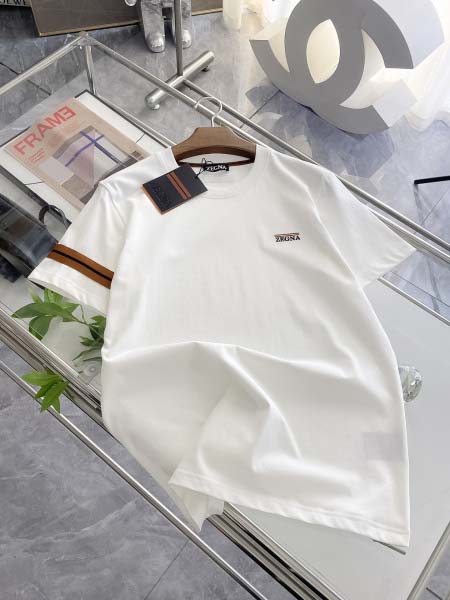 2025年4月8日入荷新作ZEGNA半袖 Tシャツ高級品/L...