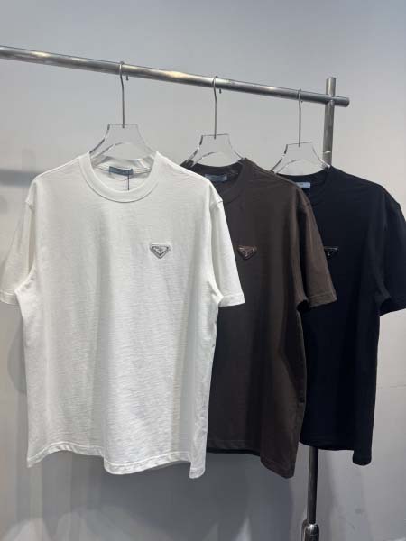 2025年4月8日入荷新作Prada半袖 Tシャツ高級品/M...