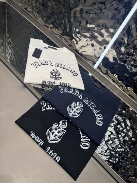 2025年4月8日入荷新作Prada半袖 Tシャツ高級品/M...