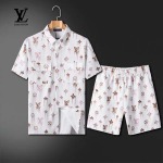 2025年4月9日入荷新作Louis Vuitton夏服 上下セット メンズ誕生日プレゼントは高級感/yich工場