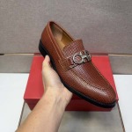 2025年4月10日入荷新品Ferragamoおすすめ人気メンズ靴本革製ギフト/誕生日/TL工場