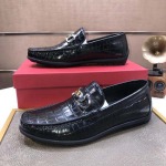 2025年4月10日入荷新品Ferragamoおすすめ人気メンズ靴本革製ギフト/誕生日/TL工場