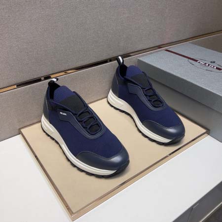 2025年4月10日入荷新品Pradaカジュアルシューズ/ス...