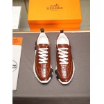 2025年4月11日入荷新品HERMESカジュアルシューズ/スニーカー｜メンズ革靴本革製ギフト/誕生日/TL工場