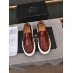 2025年4月11日入荷新品Pradaカジュアルシューズ/スニーカー｜メンズ革靴本革製ギフト/誕生日/TL工場