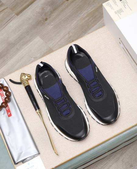 2025年4月11日入荷新品Pradaカジュアルシューズ/ス...