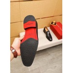 2025年4月11日入荷新品Ferragamoカジュアルシューズ/スニーカー｜メンズ革靴本革製ギフト/誕生日/TL工場