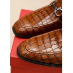 2025年4月11日入荷新品Ferragamoカジュアルシューズ/スニーカー｜メンズ革靴本革製ギフト/誕生日/TL工場