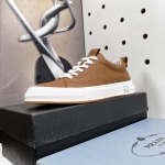 2025年4月11日入荷新品Pradaカジュアルシューズ/スニーカー｜メンズ革靴本革製ギフト/誕生日/TL工場