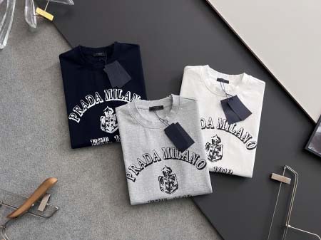 2025年4月13日入荷春夏 新作Prada半袖 tシャツ高...