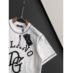 2025年4月14日入荷春夏 新作D&G半袖 tシャツ高級なプレゼント/誕生日プレゼント/高品質/メンツ/記念品/ wenzhou工場