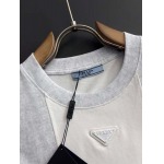 2025年4月14日入荷春夏 新作Prada半袖 tシャツ高級なプレゼント/誕生日プレゼント/高品質/メンツ/記念品/ wenzhou工場