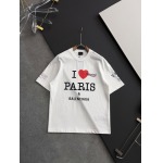 2025年4月14日入荷春夏 新作Balenciaga半袖 tシャツ高級なプレゼント/誕生日プレゼント/高品質/メンツ/記念品/ wenzhou工場