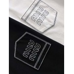 2025年4月14日入荷春夏 新作Miumiu半袖 tシャツ高級なプレゼント/誕生日プレゼント/高品質/メンツ/記念品/ wenzhou工場
