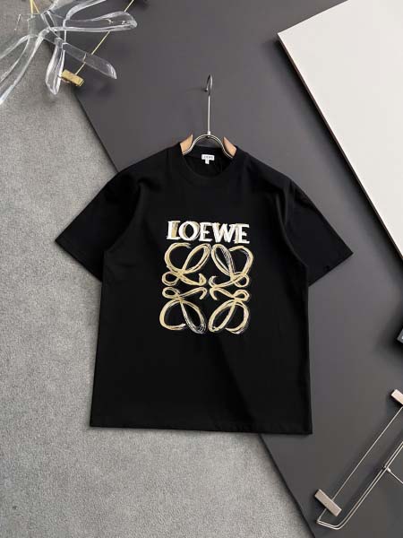 2025年4月15日入荷春夏 新作Loewe半袖 tシャツ高級なプレゼント/誕生日プレゼント/高品質/メンツ/記念品/ wenzhou工場