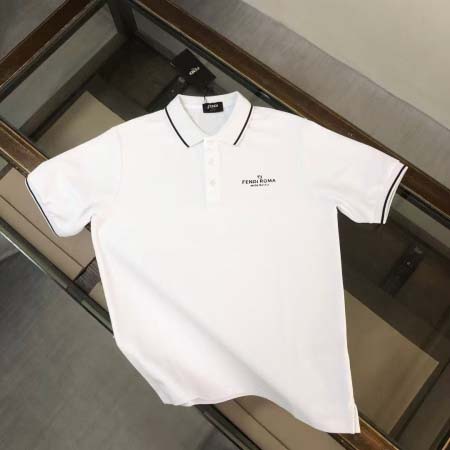 2025年4月21日入荷新作FENDI半袖ポロシャツ★誕生日...