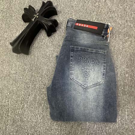 2025年4月21日入荷春夏新作Pradaジーパン★誕生日プ...
