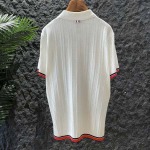 2025年4月21日入荷新作Thom Browneニット半袖 Tシャツ★誕生日プレゼント/結婚祝い/内祝い/贈り物/LD工場M-3XL