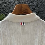 2025年4月21日入荷新作Thom Browneニット半袖 Tシャツ★誕生日プレゼント/結婚祝い/内祝い/贈り物/LD工場M-3XL