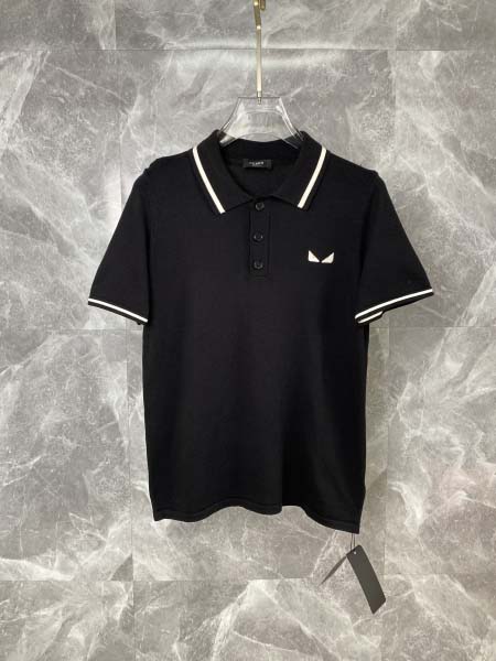 2025年4月21日入荷新作Fendi半袖ポロシャツ★誕生日...