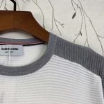 2025年4月21日入荷新作Thom Browneニット半袖 Tシャツ★誕生日プレゼント/結婚祝い/内祝い/贈り物/YI+YI工場M-3XL