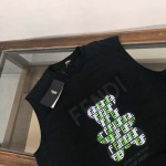 2025年4月22日入荷新作Fendi タンクトップ男女兼用★誕生日プレゼント/結婚祝い/内祝い/贈り物/YI+YI工場S-XXL