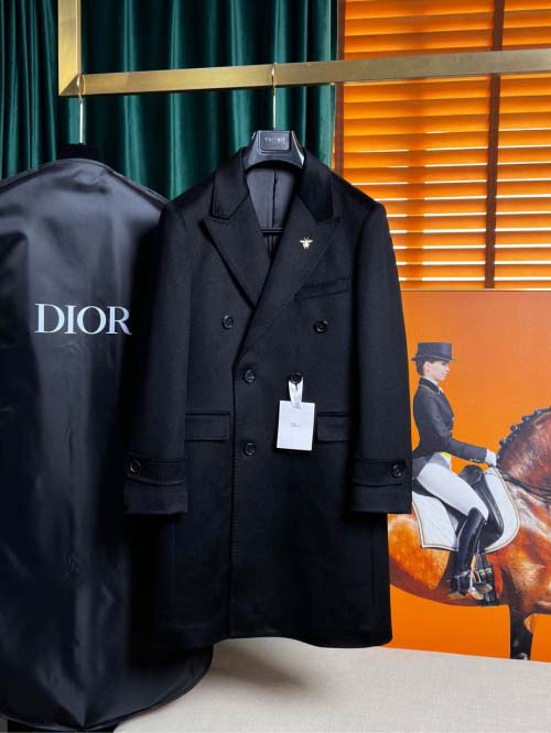 2025年4月23日入荷新作Diorウールのコート 原版复刻...