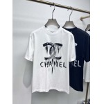2025年4月24日入荷新作CHANEL半袖Tシャツ 原版复刻高級品香港の会社超厳選★入手困難/誕生日プレゼント/yinx工場S-XXL