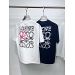 2025年4月24日入荷新作LOEWE半袖Tシャツ 原版复刻高級品香港の会社超厳選★入手困難/誕生日プレゼント/yinx工場M-XXXL