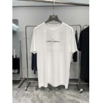 2025年4月24日入荷新作D&G半袖Tシャツ 原版复刻高級品香港の会社超厳選★入手困難/誕生日プレゼント/yinx工場M-3XL