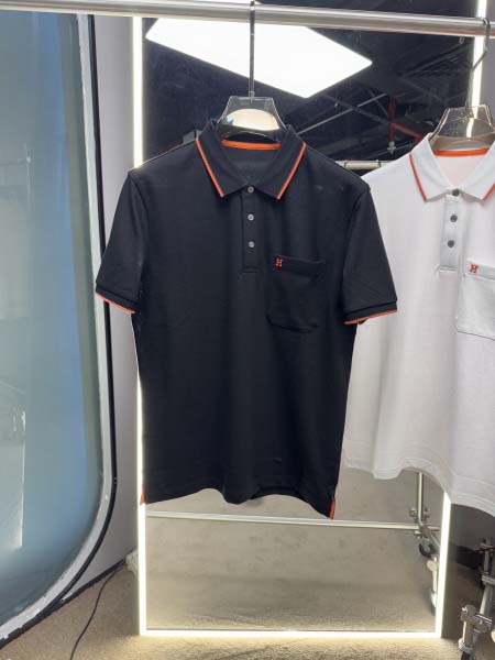 2025年4月24日入荷新作HERMES半袖ポロシャツ 原版...
