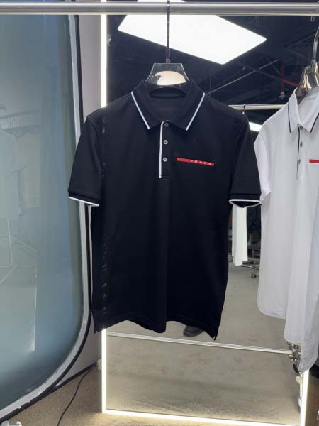 2025年4月24日入荷新作PRADA半袖ポロシャツ 原版复...